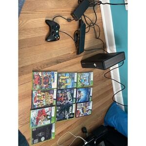 xbox 360 bundle , kinect , controller , 10 games, 4gb‎